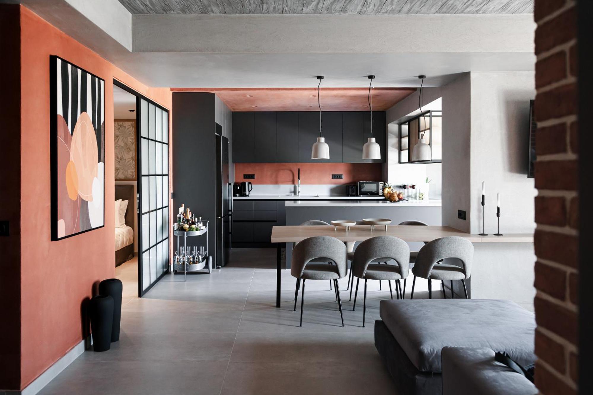 Orama Luxury Suite 3 Bedrooms With Private Pool ヘルソニソス エクステリア 写真