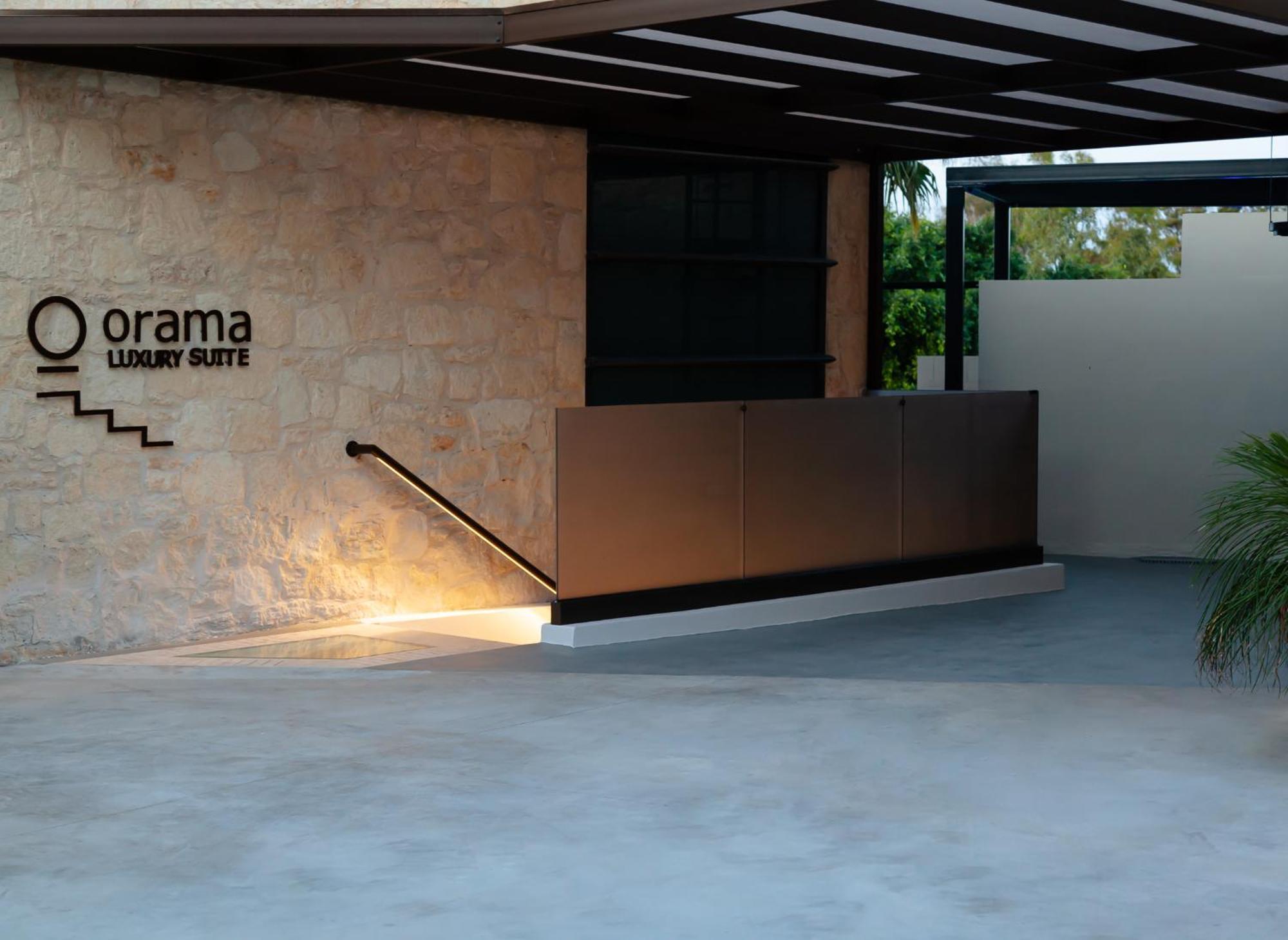 Orama Luxury Suite 3 Bedrooms With Private Pool ヘルソニソス エクステリア 写真