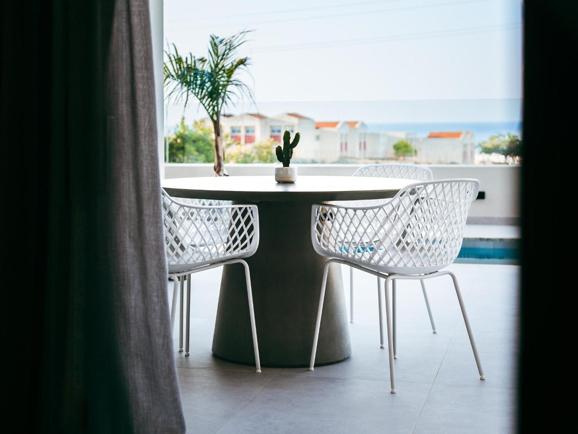 Orama Luxury Suite 3 Bedrooms With Private Pool ヘルソニソス エクステリア 写真